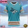 NHL San Jose Sharks Special Colour Rush Design Custom T Shirt, San Jose Sharks Shirt