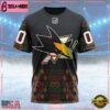 NHL San Jose Sharks Special Design For Black History Month Custom T Shirt, San Jose Sharks Shirt