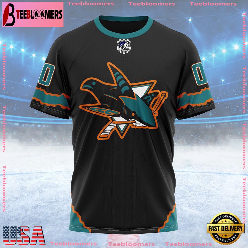 NHL San Jose Sharks Special Indigenous Design Custom T Shirt, San Jose Sharks Shirt