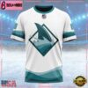 NHL San Jose Sharks Special Whiteout Design Custom T Shirt, San Jose Sharks Shirt