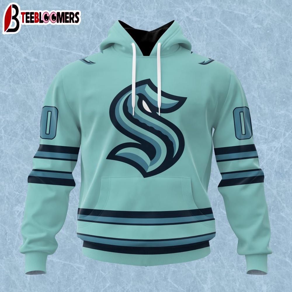 NHL Seattle Kraken Colour Rush 3D Hoodie Shirt