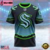 NHL Seattle Kraken New Gradient Series Concept Custom T Shirt, Seattle Kraken Shirt