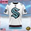 NHL Seattle Kraken Personalized Away Kits Custom T Shirt, Seattle Kraken Shirt