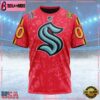 NHL Seattle Kraken Special All-Star Game Design Custom T Shirt, Seattle Kraken Shirt