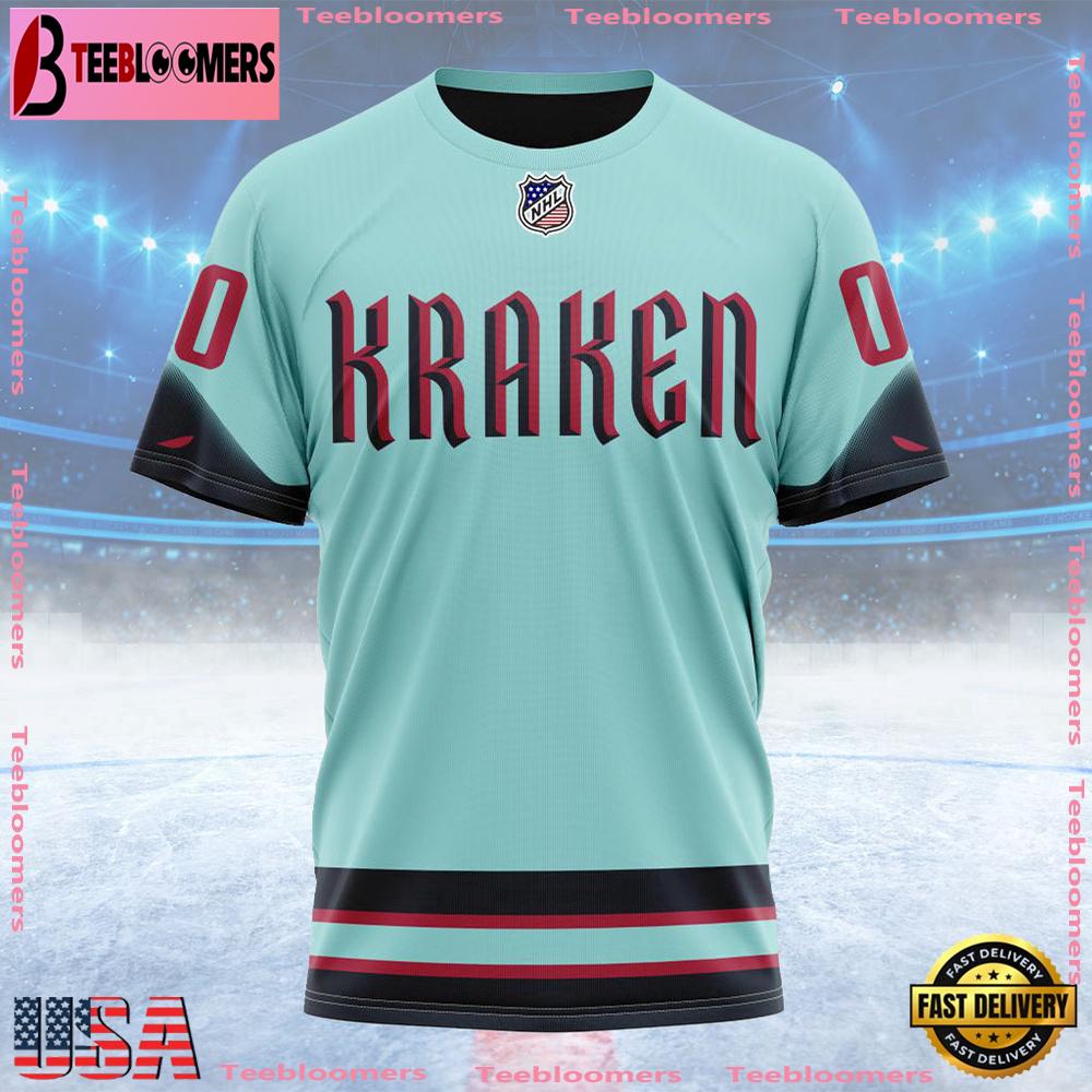NHL Seattle Kraken Special Bold Custom T Shirt, Seattle Kraken Shirt , NHL Fans Gifts NHL Seattle Kraken Special Bold Custom T Shirt, Seattle Kraken Shirt , NHL Fans Gifts