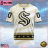 NHL Seattle Kraken Special Military Appreciation Design Custom T Shirt, Seattle Kraken Shirt