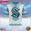 NHL Seattle Kraken Special Native Heritage Design Custom T Shirt, Seattle Kraken Shirt