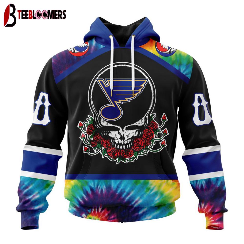 NHL St. Louis Blues Grateful Dead 3D Hoodie Shirt