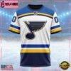 NHL St Louis Blues Personalized Away Kits Custom T Shirt, St Louis Blues Shirt
