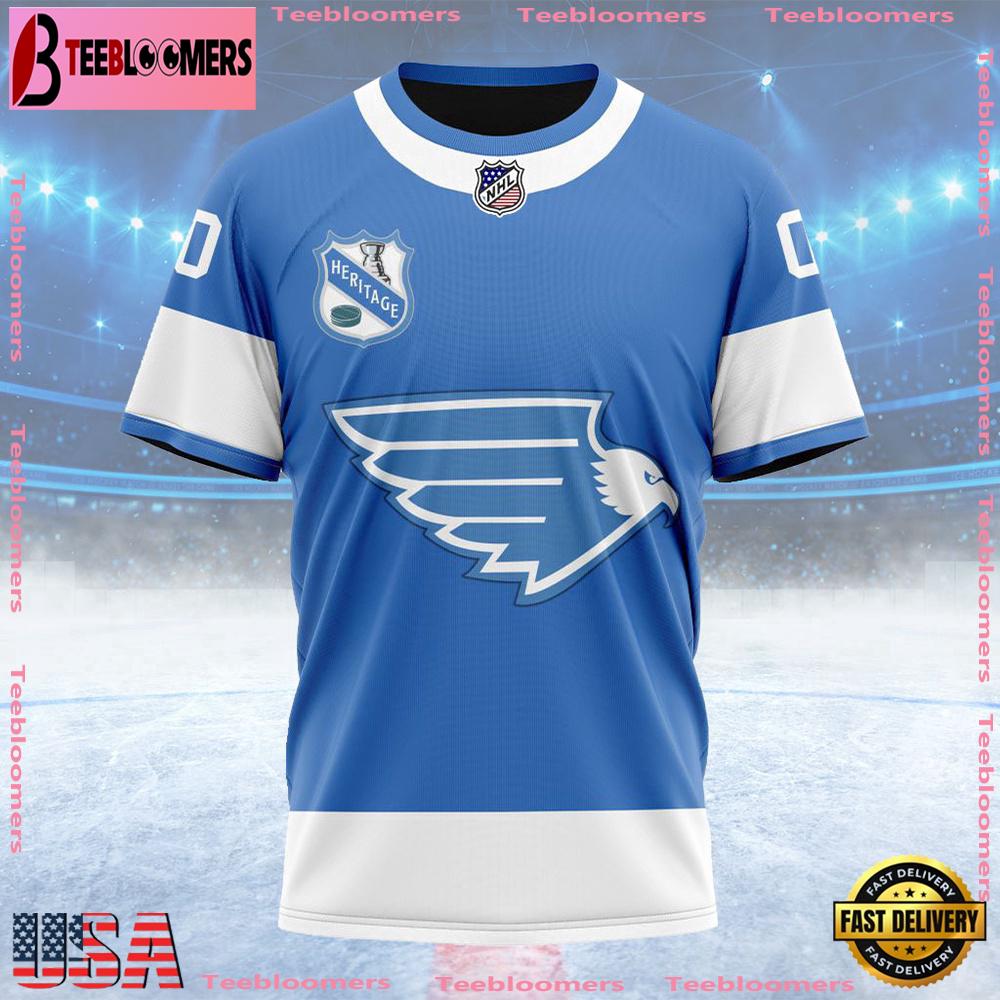 NHL St Louis Blues Personalized Heritage Design Custom T Shirt, St Louis Blues Shirt