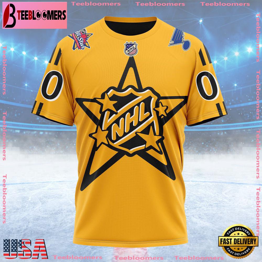 NHL St Louis Blues Personalized NHL All-Star Game Custom T Shirt, St Louis Blues Shirt