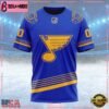 NHL St Louis Blues Special Two-tone Design Custom T Shirt, St Louis Blues Shirt