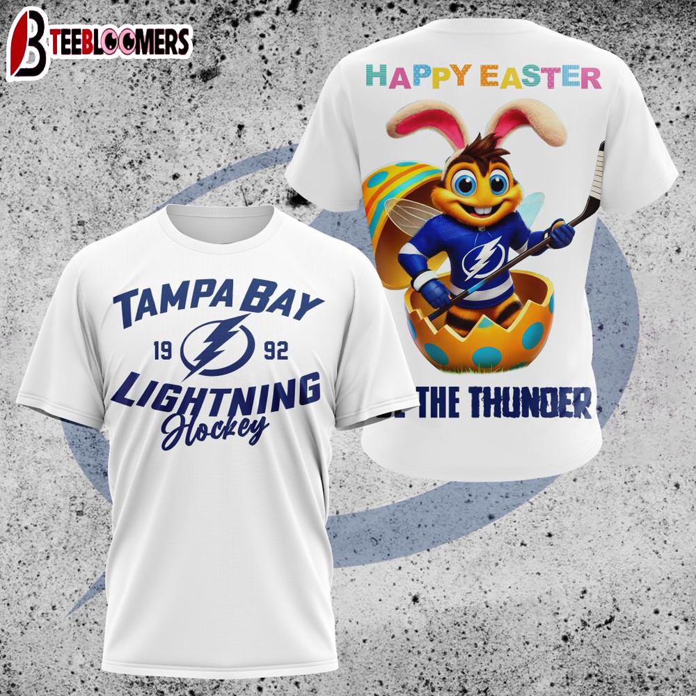 NHL Tampa Bay Lightning All Over Print 3D T-Shirt