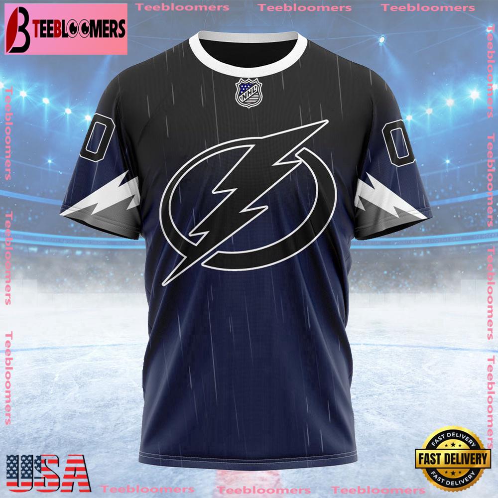 NHL Tampa Bay Lightning New Gradient Series Concept Custom T Shirt, Tampa Bay Lightning Shirt