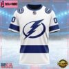 NHL Tampa Bay Lightning Personalized Away Kits Custom T Shirt, Tampa Bay Lightning Shirt
