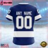 NHL Tampa Bay Lightning Personalized Home Kits Custom T Shirt, Tampa Bay Lightning Shirt