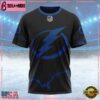 NHL Tampa Bay Lightning Special Blackout Design Custom T Shirt, Tampa Bay Lightning Shirt