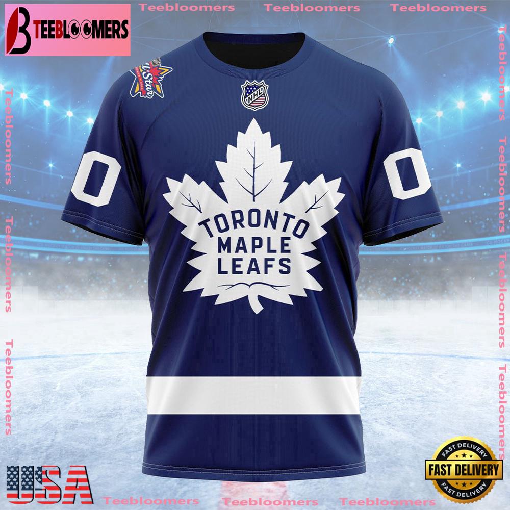 NHL Toronto Maple Leafs Personalized Home Kits Custom T Shirt, Toronto Maple Leafs Shirt