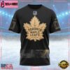 NHL Toronto Maple Leafs Personalized Military Appreciation Design Custom T Shirt, Toronto Maple Leafs Shirt