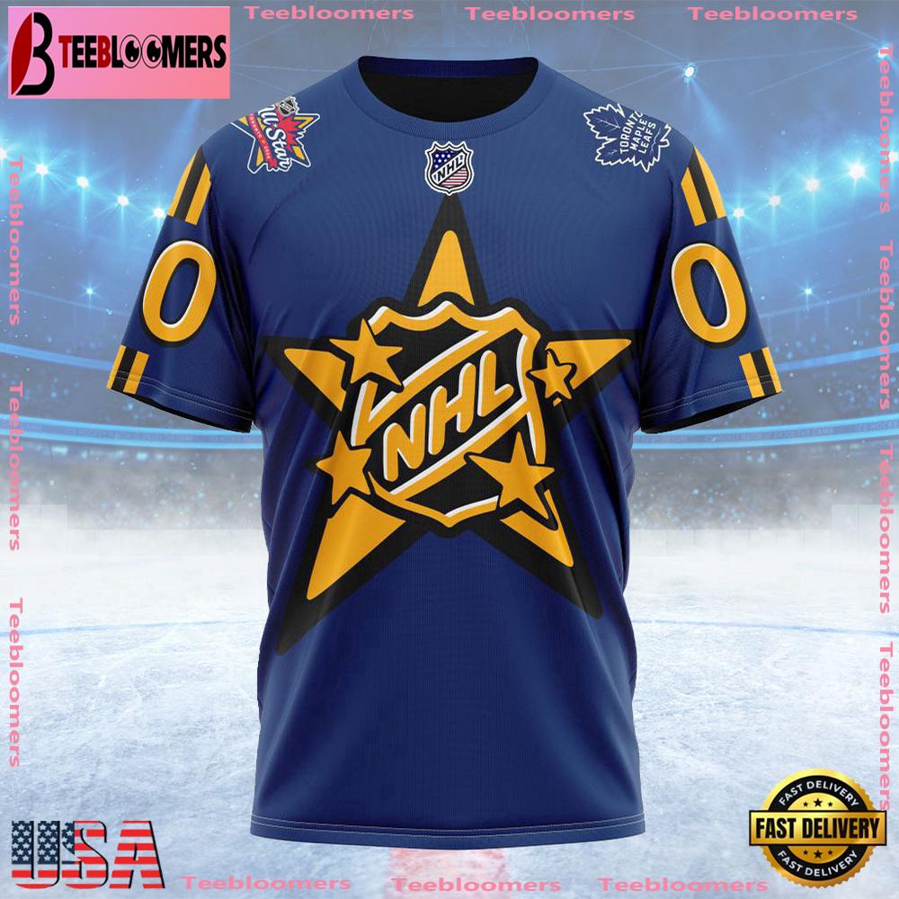 NHL Toronto Maple Leafs Personalized NHL All-Star Game Custom T Shirt, Toronto Maple Leafs Shirt