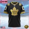 NHL Toronto Maple Leafs Special Black And Gold Design Custom T Shirt, Toronto Maple Leafs Shirt