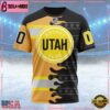 NHL Utah Hockey Club Special First Responders Design Custom T Shirt, Utah Hockey Shirt