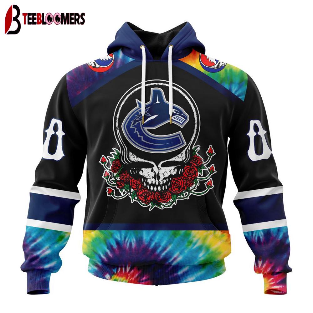 NHL Vancouver Canucks Grateful Dead 3D Hoodie Shirt