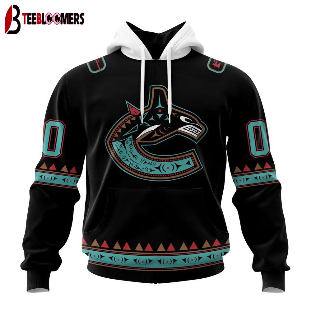 NHL Vancouver Canucks Indigenous 3D Hoodie Shirt
