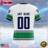 NHL Vancouver Canucks Personalized Away Kits Custom T Shirt, Vancouver Canucks Shirt
