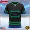 NHL Vancouver Canucks Special Blackout Design Custom T Shirt, Vancouver Canucks Shirt