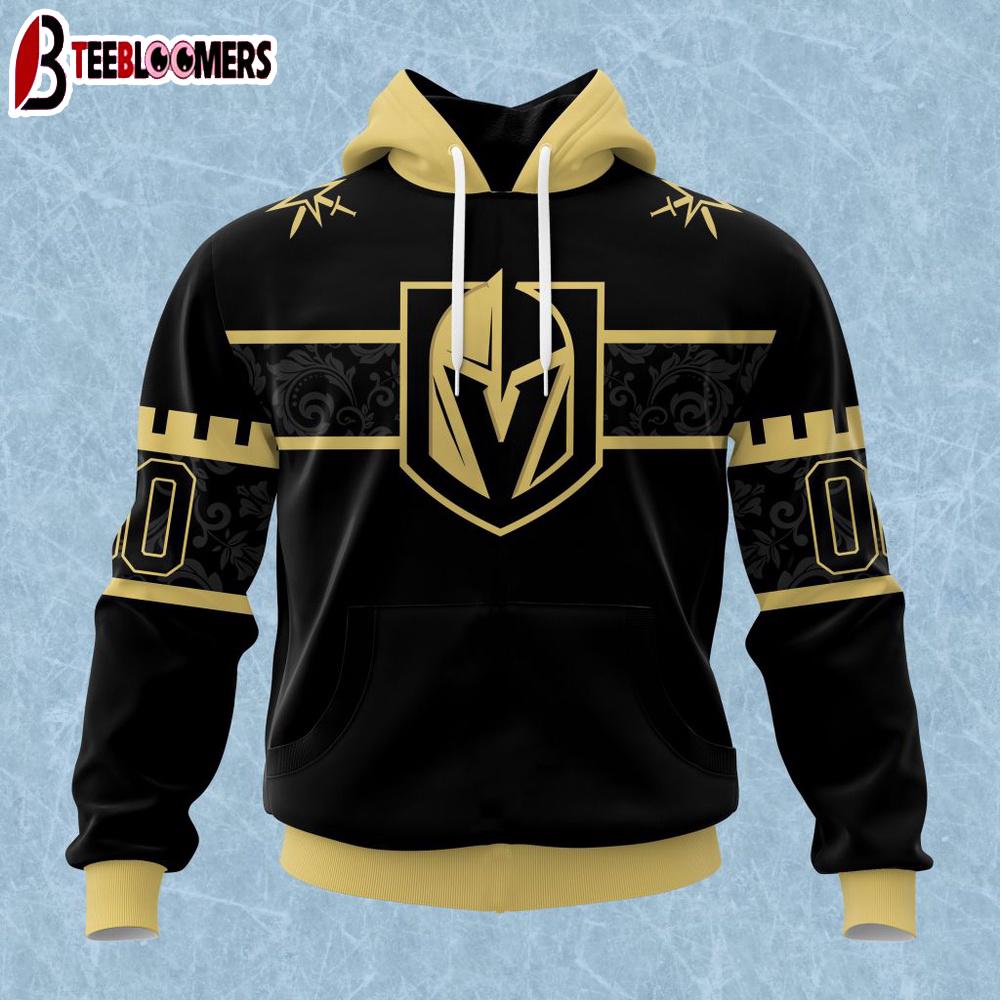 NHL Vegas Golden Knights Colour Rush 3D Hoodie Shirt
