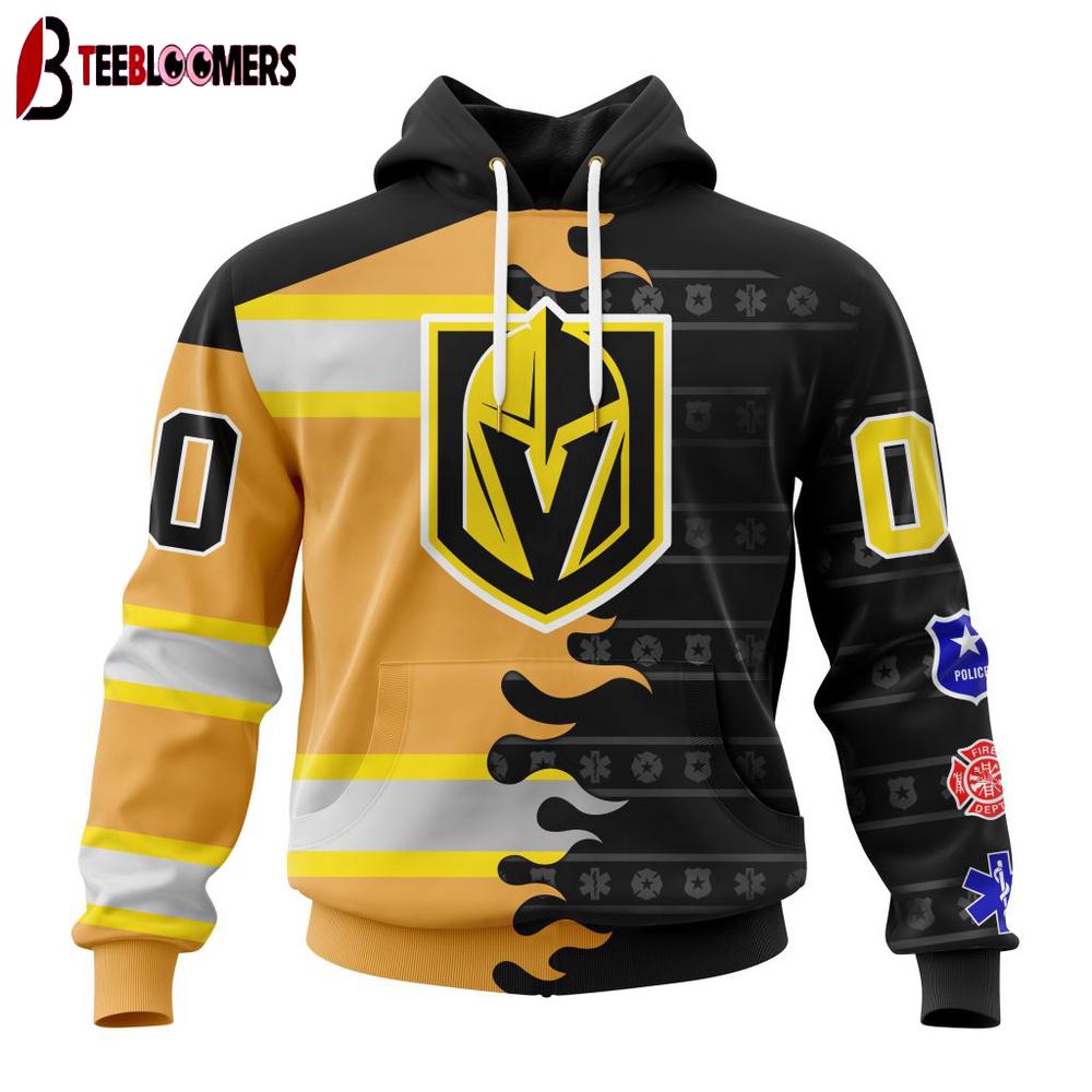 NHL Vegas Golden Knights Special First Responders 3D Shirt