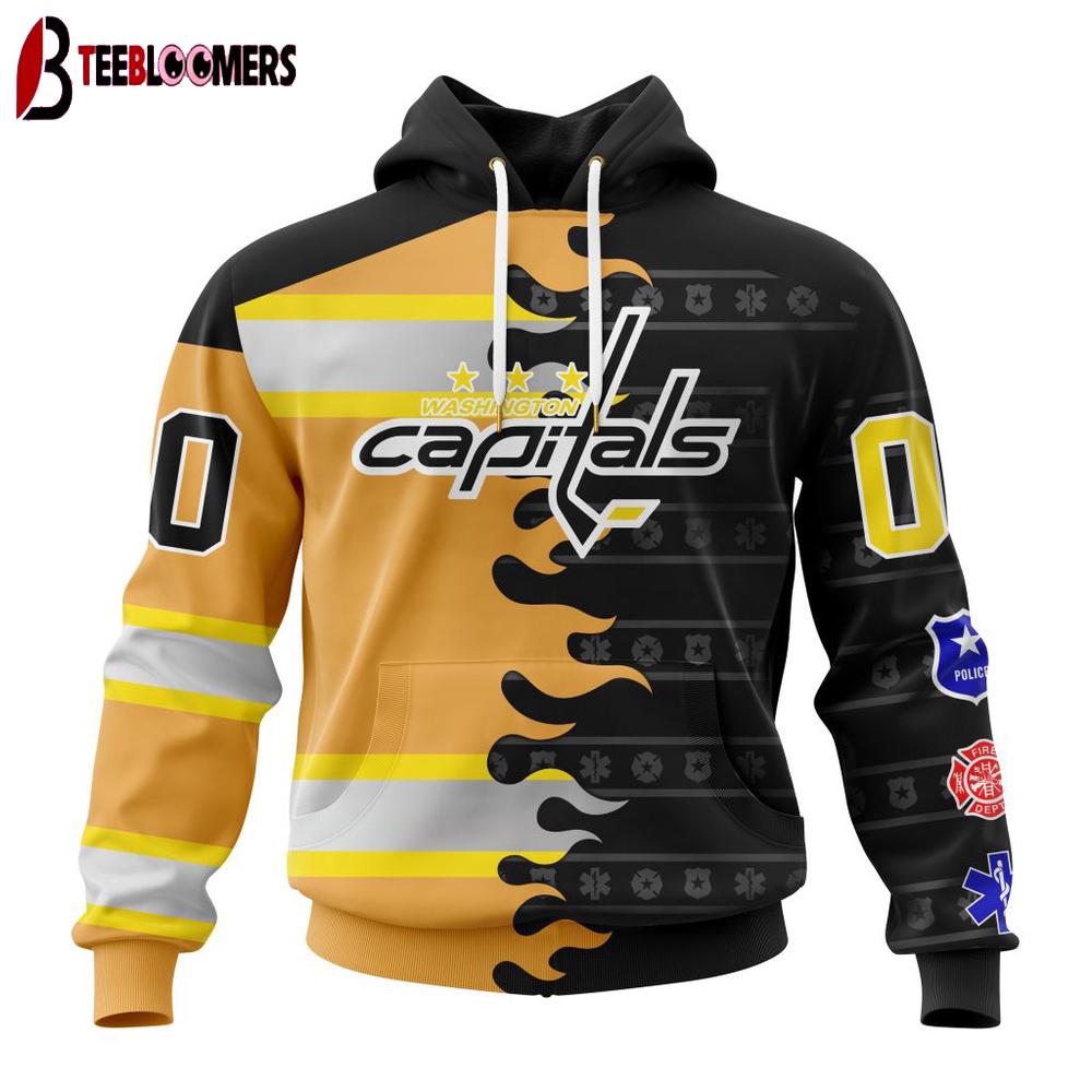 NHL Washington Capitals Special First Responders 3D Shirt