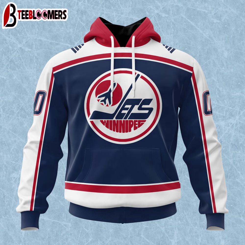 NHL Winnipeg Jets Colour Rush 3D Hoodie Shirt