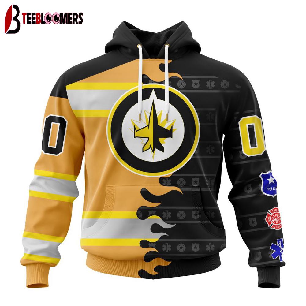 NHL Winnipeg Jets Special First Responders 3D Shirt