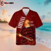 Nirvana Merch Kurt Cobain Art Rock Music Red Cuban Hawaiian Shirt