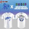 Oakland Athletics MLB x Grateful Dead Night Baseball Jersey Shirt