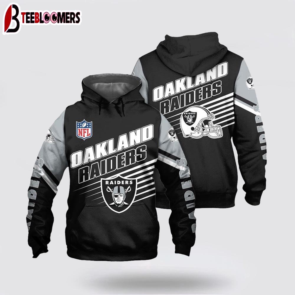 Oakland Raiders NFL 3D Shirt For Fans
