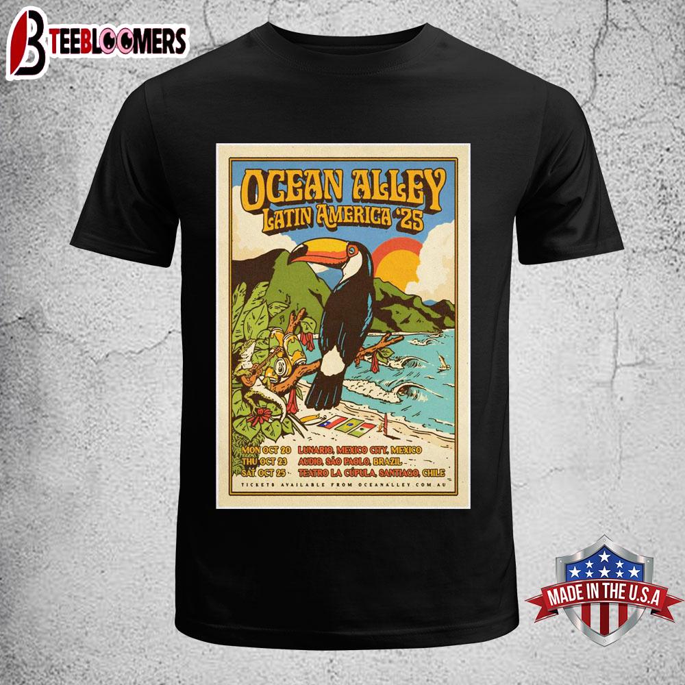 Ocean Alley Latin America Tour 2025 Unisex T-Shirt