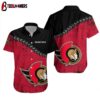 Ottawa Senators Bold Edge Summer Hawaiian Shirt