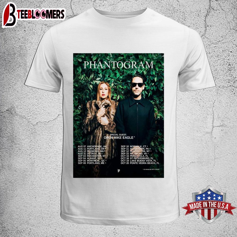Phantogram Open Mike Eagle Tour 2025 Unisex T-Shirt