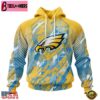 Philadelphia Eagles Breast Cancer Hoodie