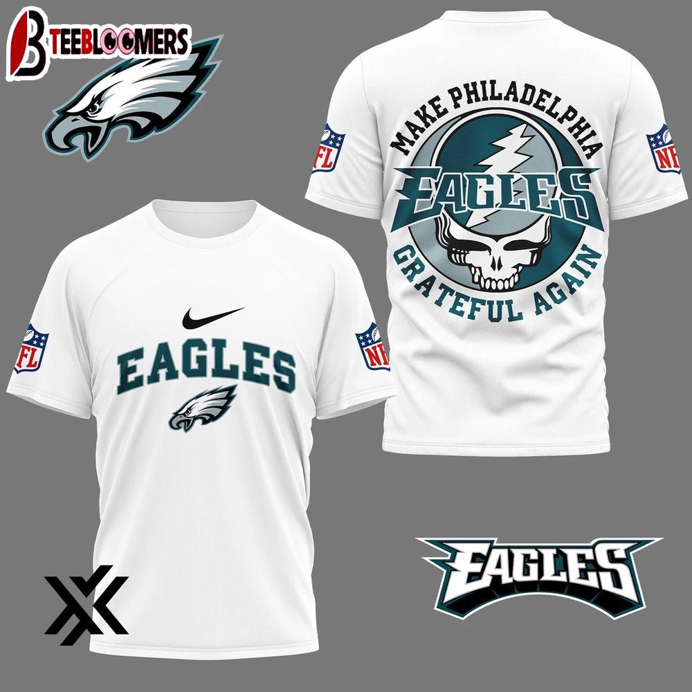 Philadelphia Eagles Grateful Game Day 3D Shirt Gift For Fans