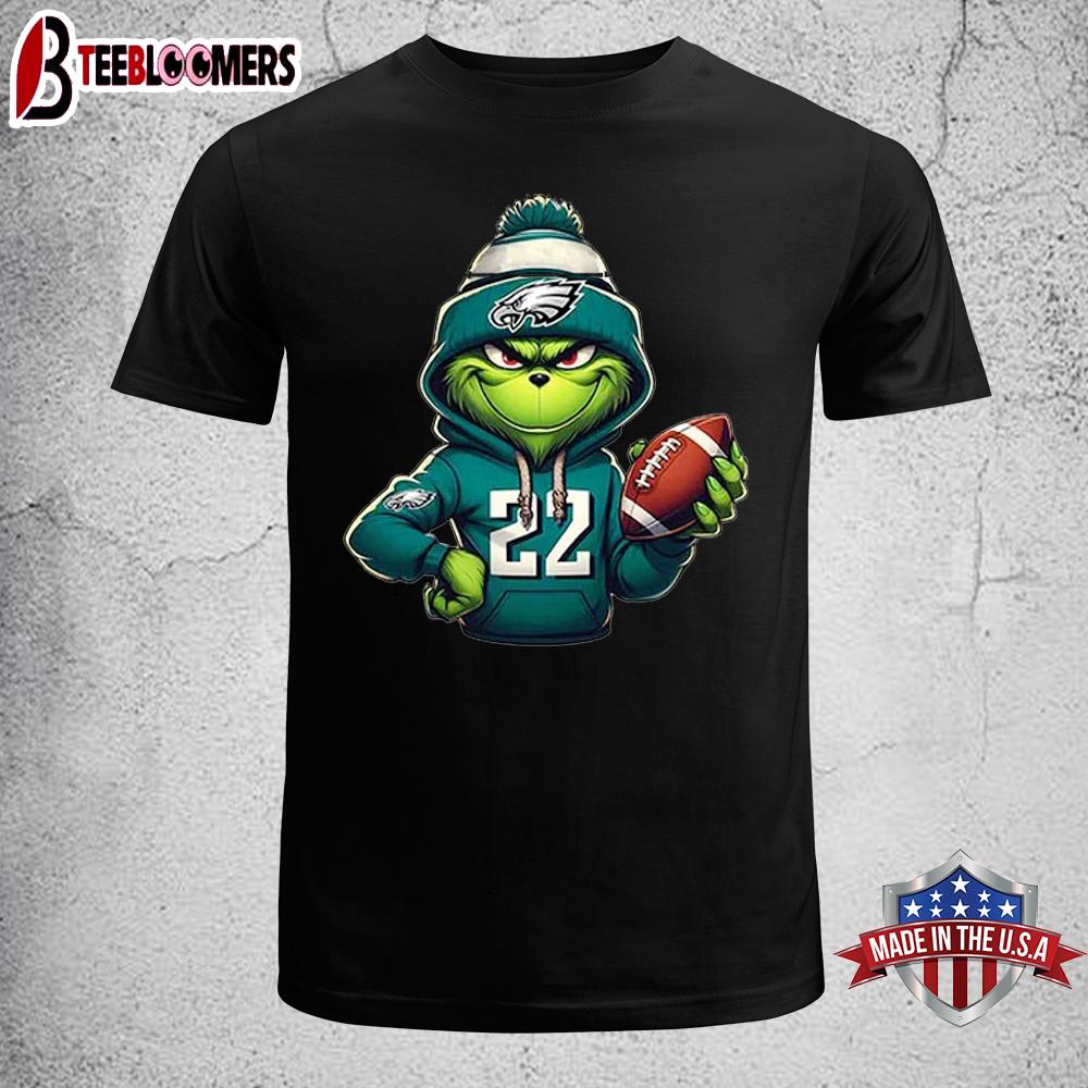 Philadelphia Eagles Grinch Christmas Unisex T-Shirt