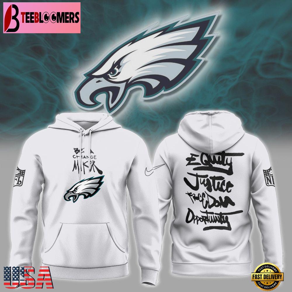 Philadelphia Eagles Inspire Inspire Be A Change Maker NFL Hoodie