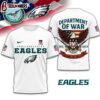 Philadelphia Eagles NFL Department Of War 3D T-Shirt