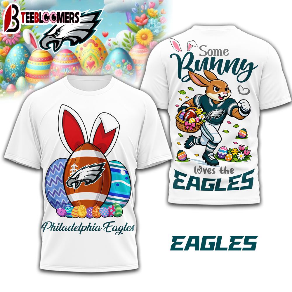 Philadelphia Eagles NFL Easter Day 3D Shirt For Fans