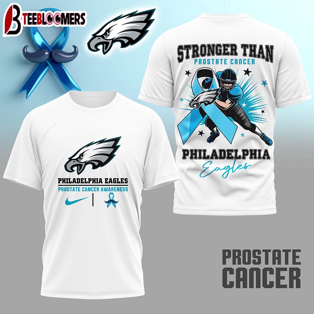 Philadelphia Eagles NFL Prostate Cancer Awareness Month 3D Shirt