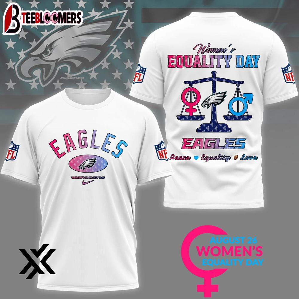 Philadelphia Eagles Women’s Equality Day 3D Shirt Gift For Fans