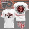 Philadelphia Flyers NHL MMIW Awareness 3D T-Shirt